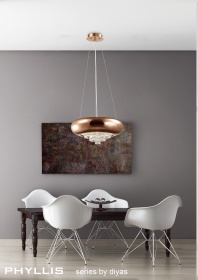Phyllis Crystal Ceiling Lights Diyas Single Crystal Pendants Phyllis Crystal Ceiling Lights Diyas Single Crystal Pendants